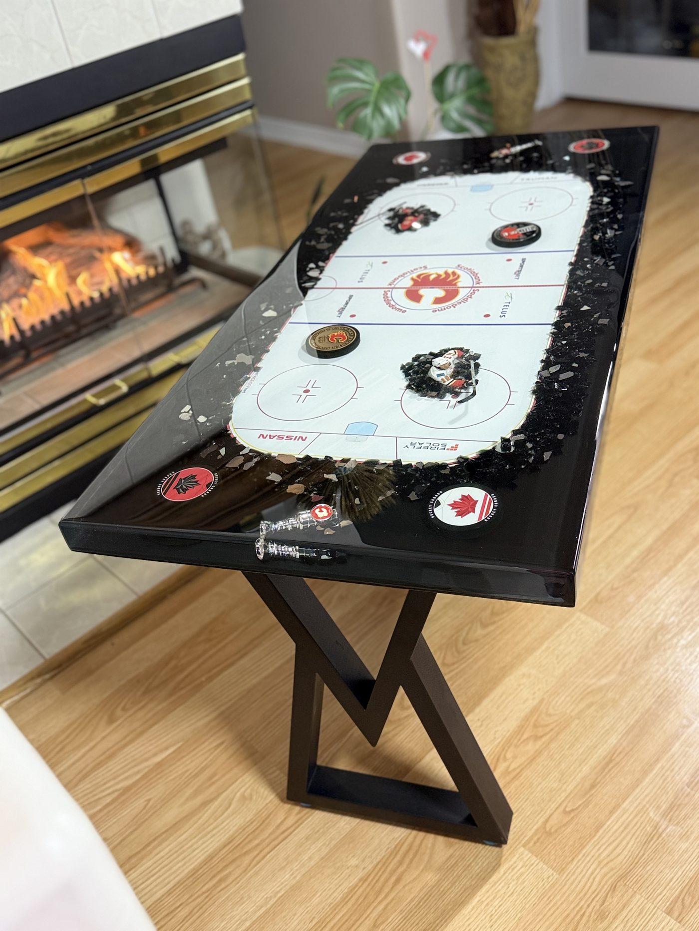 Calgary Flames table