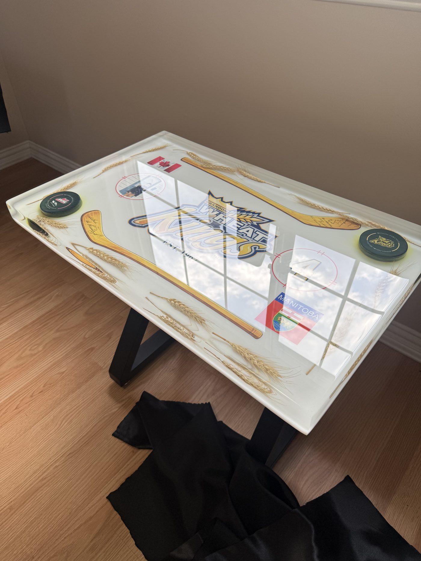 Wheat Kings table